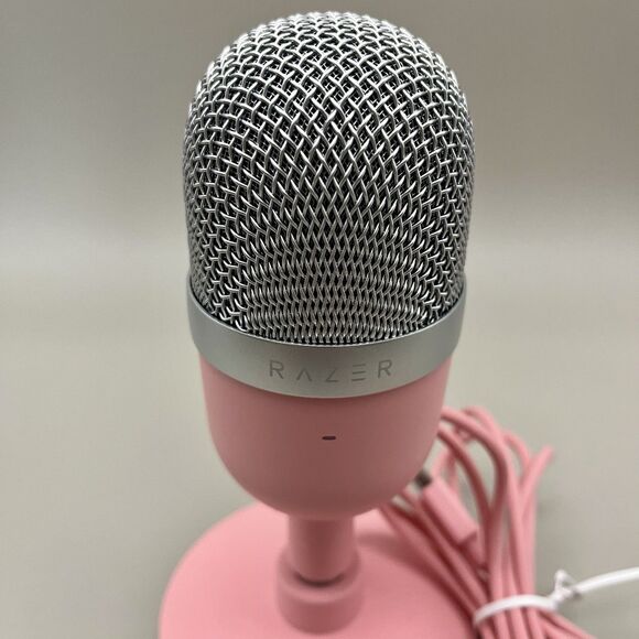 Razer Seiren Mini Portable Condenser Microphone Quartz Pink - Picture 2 of 5